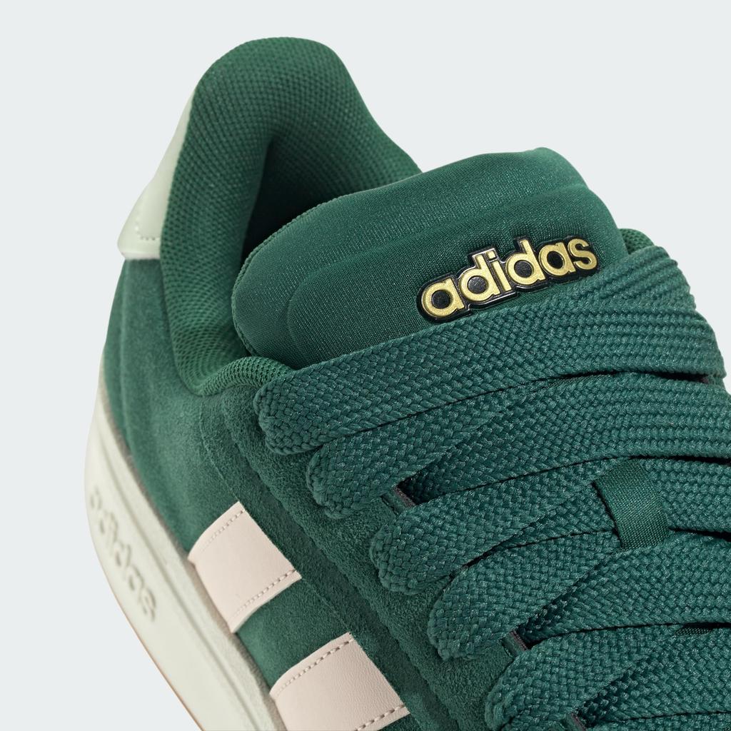 Adidas Grand Court Alpha Size Green and Pale Pink Women's Sneakers, 24.0,