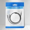 Vention Audio Distribution Cable Female Audio Cable Stereo Mini Plug Black 3.5mm (Male X2) 0.3m