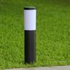 Stainless Steel LED Garden Lights - Waterproof Outdoor Cylindrical Ground Lights for Villas and Courtyards.