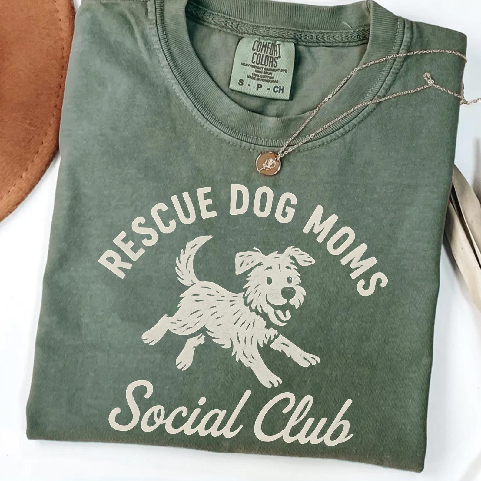 Rescue Dog Comfort Colors T-Shirt: Animal Lover Tee 3XL