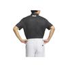 Adidas Ray Striped Logo Pullover Polo Shirt Men Polo Shirts Carbon IN6600