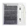 European & American Style Dense Curled Cluster Eyelashes - 30P-80P Pack