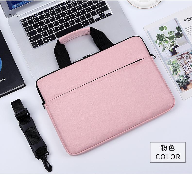 TS JYL laptop bag,Slim Shoulder Ultrabook Sleeve Crossbody Laptop Bag 15.6 Inch Oxford