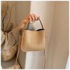 Ielgy Large-Capacity Temperament European American Simple Tote Bag One-Shoulder Messenger Female Bag