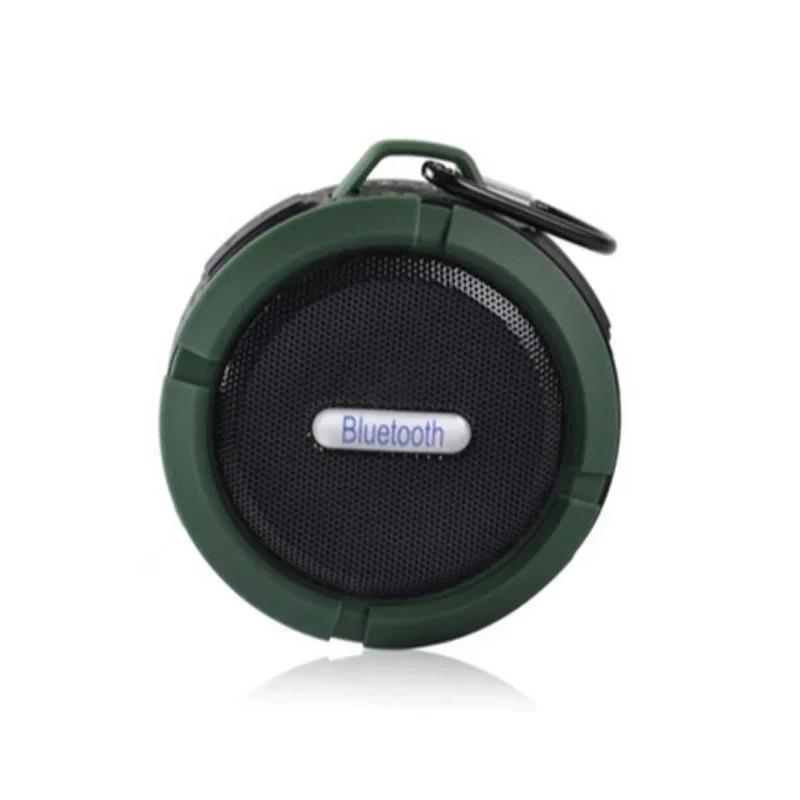 Wireless Portable Mini Shower Travel Speaker Outdoor Waterproof Bluetooth Speaker with Subwoofer for Sports Pool Beach Hiking