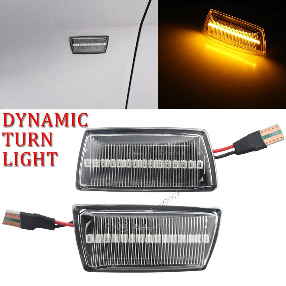 For Opel Insignia Astra H Corsa D Zafira B For Chevrolet Cruze Led Dynamic Side Marker Turn Signal Light Sequential Blinker Lamp