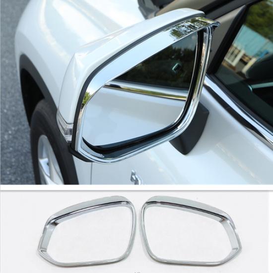 Fit For   Toyota Sienna Chrome Side Mirror Rain Eyebrow Cover Trim