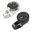 Motorcycle Handlebar Clock For 7/8" To 1" Handlebars, Billet Aluminum Waterproof Shock-absorbing Handlebar Clock Watch, Luminous Design, Universal Acc