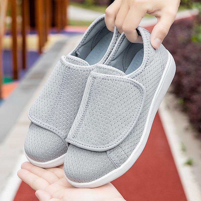 Fashion New Women Orthopedics Wide Feet Swollen Walking Casual Shoes Thumb Eversion Adjusting Soft Comfortable Diabetic Shoes for Women