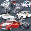 Childrens Inertia Light Sound Toy Car With Open Doors Emergency Police Suv For Educational Play