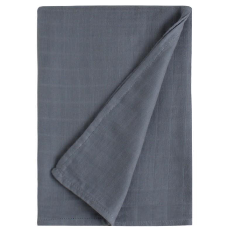 Double Layer Bamboo Cotton Muslin Swaddle Blanket for Newborns