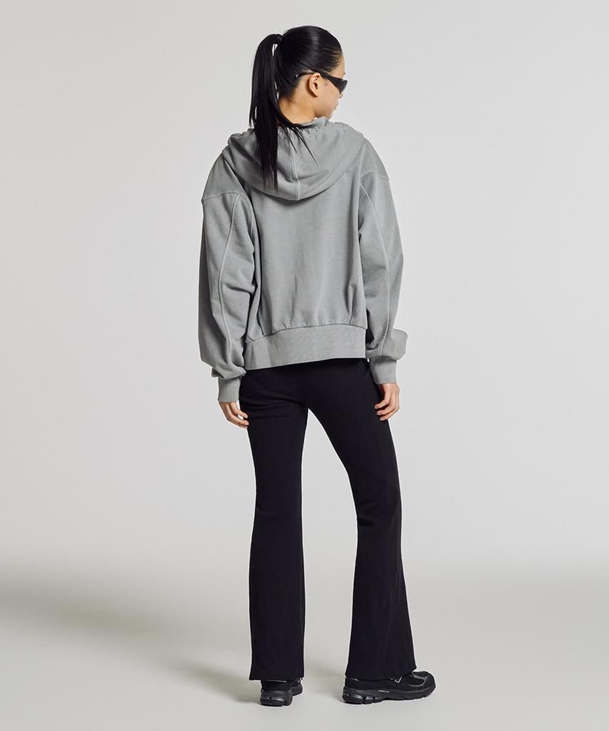 Nyuballanseu Nbmlg2W322 / Women Soft Fresh Ribbed Bootcut Pants (Black)