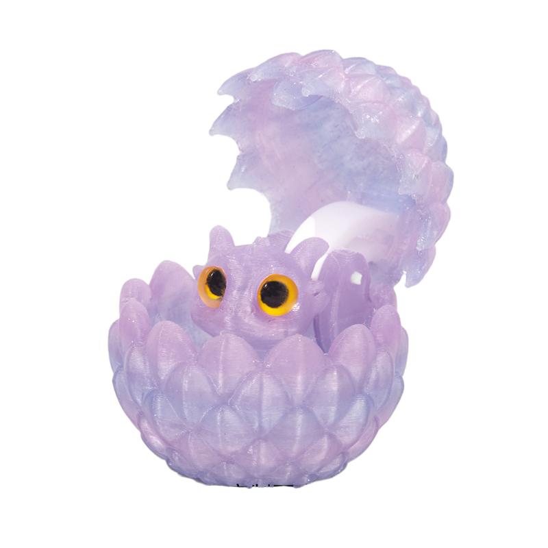 High-Quality 3D High-Quality Printed Fantasy creature High-Quality Egg High-Quality Hatchling High-Quality Decor High-Quality Multicolor