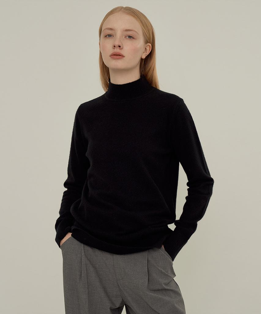 Baseukala Luna Half Neck Knitwear (12Colors)