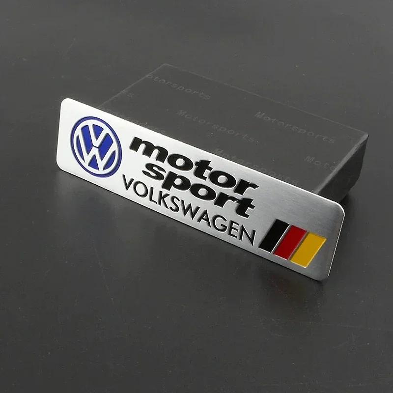 1 buc. Autocolante Metalice 3D nn4 Decal pentru Caroserie Portbagaj Auto Pentru VW Golf GTI Tiguan Jetta Transporter Passat T5 Polo Touran Scirocco Arteon T-ROC