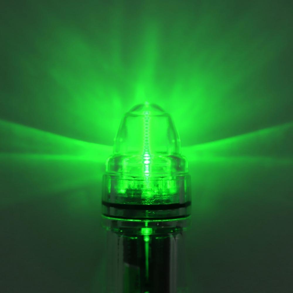2PCS Transparent Plastic Deep Drop Fishing Light Waterproof Fishing Bait Light  Night Fishing