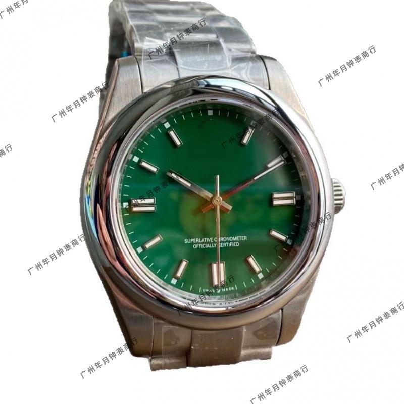 Orologio da uomo Rolex Oyster Perpetual 41mm - Acciaio Inossidabile 316, Luminoso, Impermeabile, Completamente Automatico.