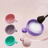 1pc  Makeup Brush Cleaner - Premium Silicone Scrubber & Non-slip Bowl - Effortless Deep Cleaning for All Facial
