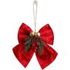 Holiday Tree Decorations Christmas Bow Ornament Christmas Decoration Charming Festive Bow Design Charming Holiday Appeal
