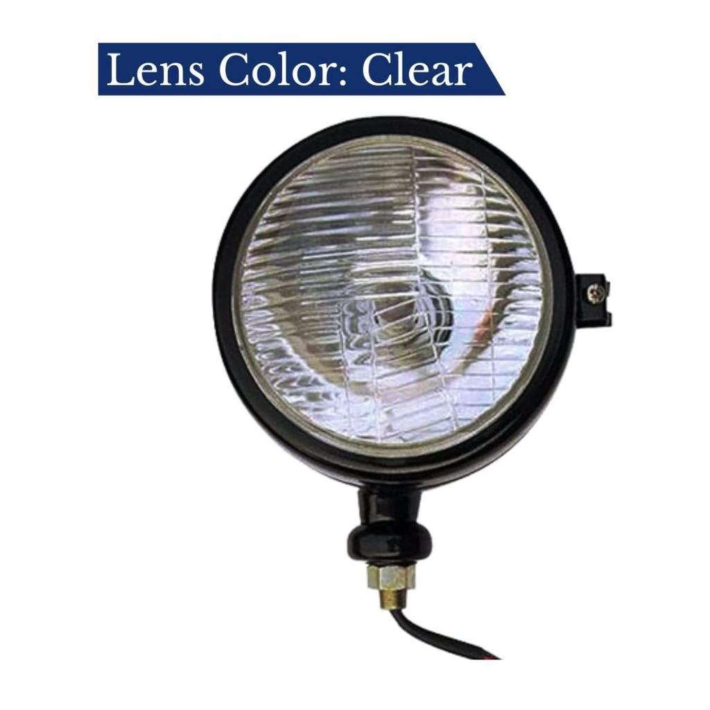 Massey Ferguson 35, 35X, 65, 765 Linke Traktor-Scheinwerfereinheiten – Kompatibel mit David Brown & Case/IH Modellen – 12V Glühbirnen – Schwarzes Gehäuse