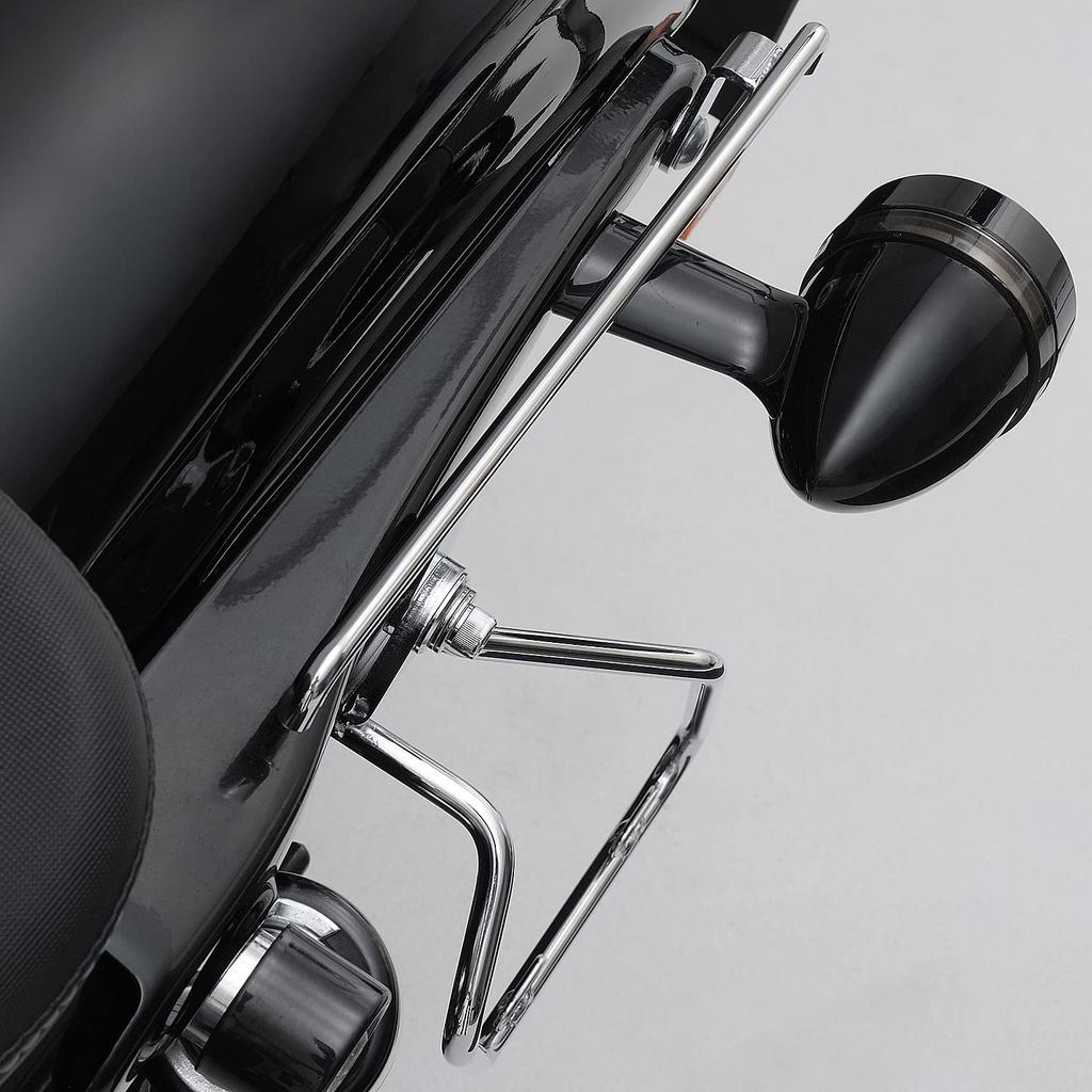 Daytona Saddlebag Hanger and Support Set for Harley-Davidson XL Sportster 04-15 Chrome Part Number 79032