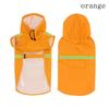 Dog Raincoat Spring and Summer Clothes Cape-style Reflective Strip Pet Raincoat Rainproof Dog Hooded Raincoat
