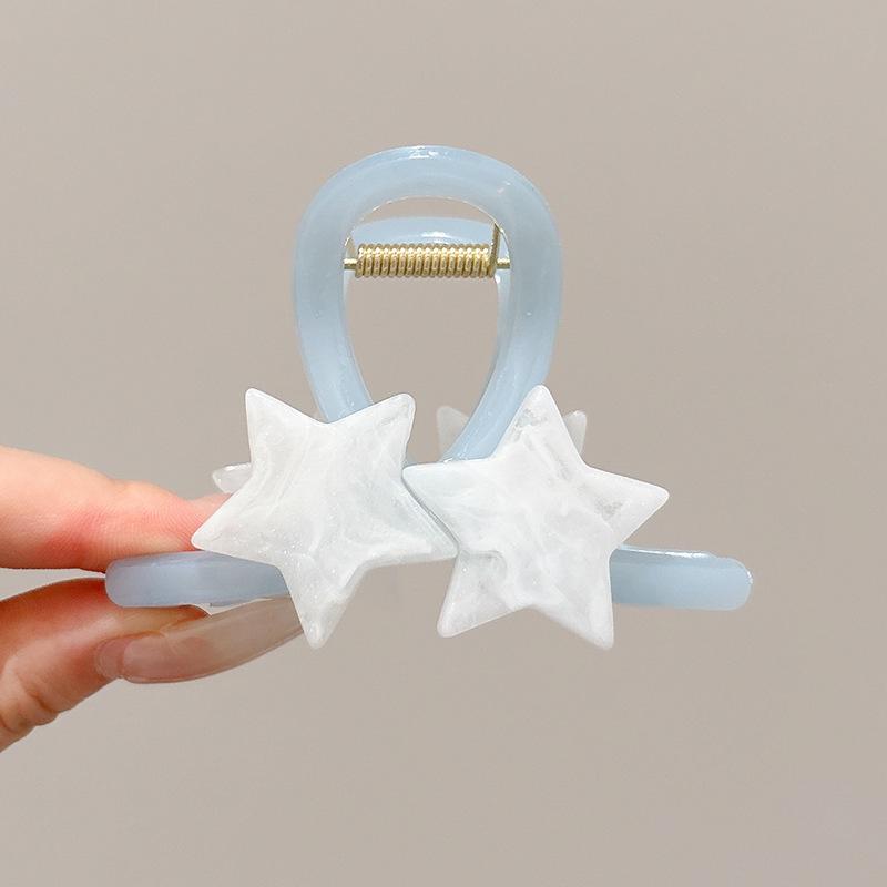 Elegant French Retro Small Shark Hair Clip for Thin Hair