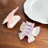 Fashionable Acrylic Double Layer Butterfly Hair Claw Chic And Versatile Accessory For Women