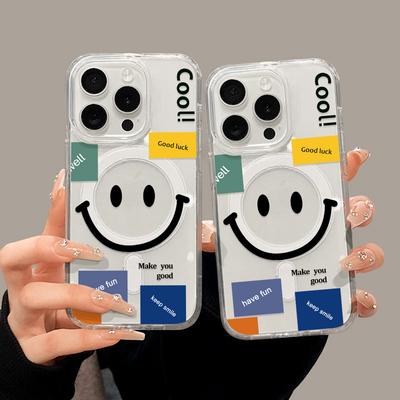 Magnetic Phone Case for iPhone 12 14 16 17 Pro 17 16 15 14 13 12 Pro Max  12 13 14 15  16 High Quality Shockproof Shell Full Protection Cute Style