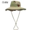 Fan tail magic adjustment camouflage bucket hat outdoor sun protection visor hat women summer sun protection fishing hat jungle hat