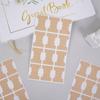 10 Sheet Index Label Paster Bookmark Stickers Easy Read Book Tabs Gold Stamping Tabs for Office School Notbook Journal Study Reading