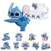 TOP TOY Disney Stitch Energetic Yoga Series Assortment Box 8 Pieces Gachapon Blind Figure Sofubi PVC Premium Birthday Present Christmas Gift