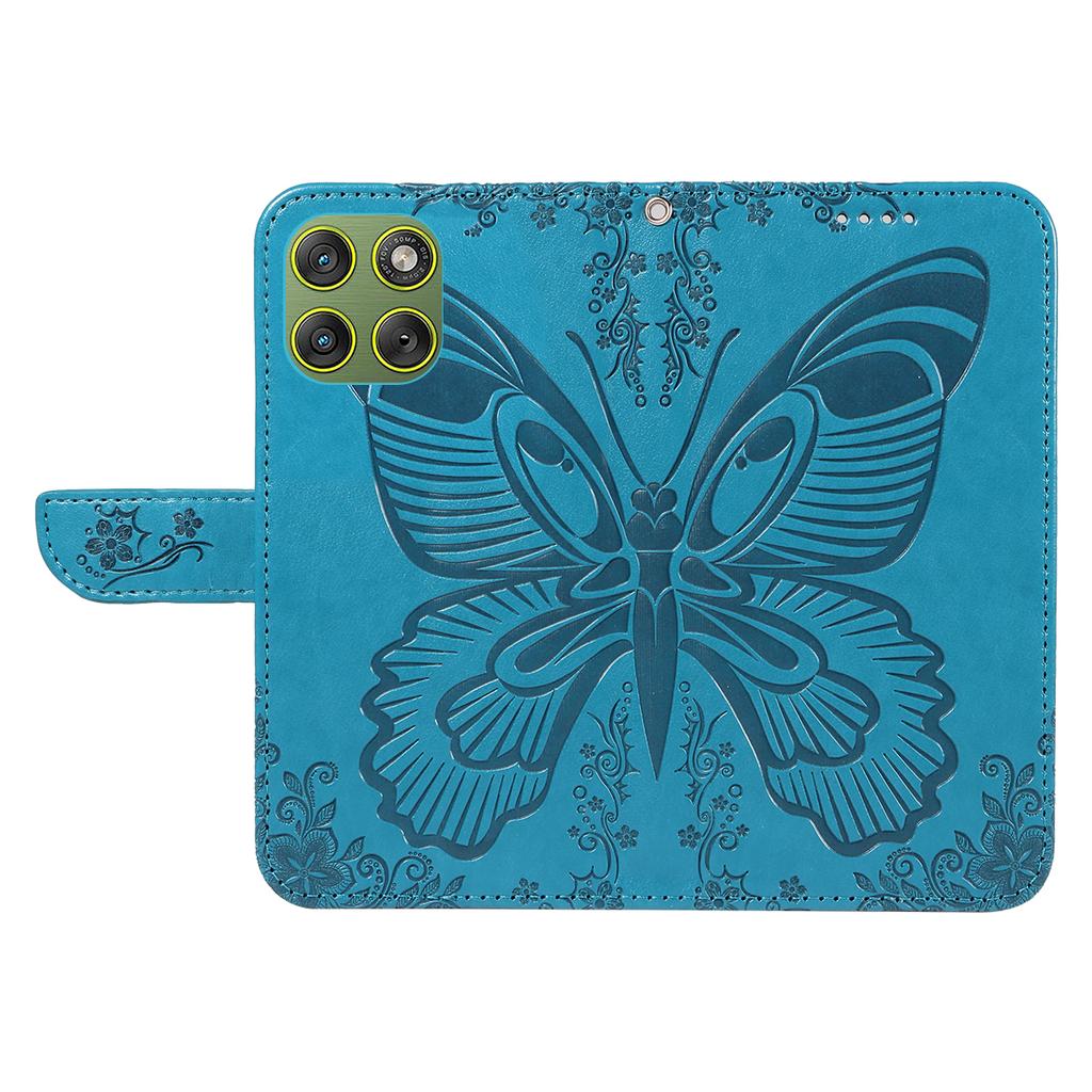 For Motorola Edge 70 5G Case Butterfly Pattern PU Leather Folio Flip Phone Cover