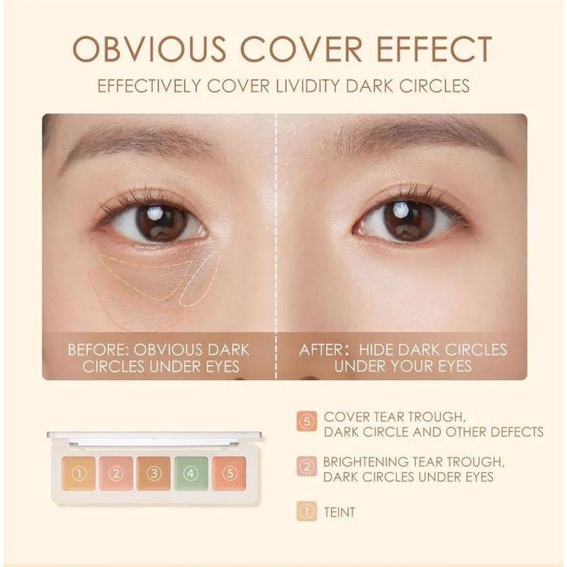 FOCALLURE - Color Correcting Concealer Palette