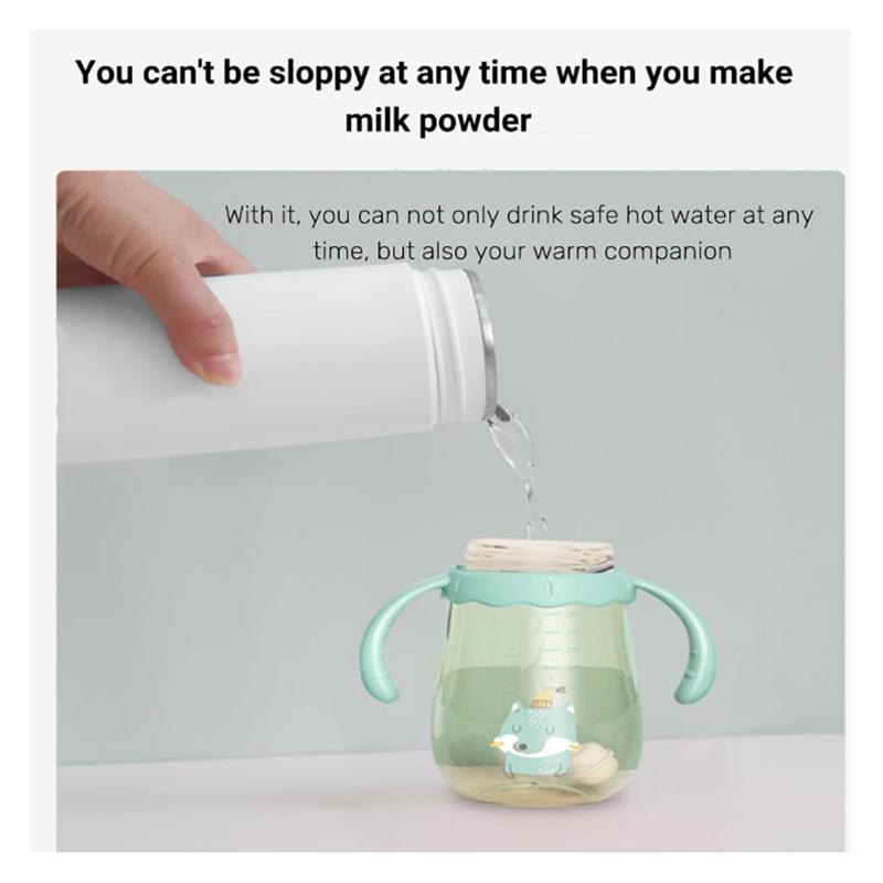 AD23-3 In 1 Mini Electric Kettle 304 Stainless Steel Food Grade Fast Boil And Auto Shut Off Heating Mug EU Plug For Tea Coffee M