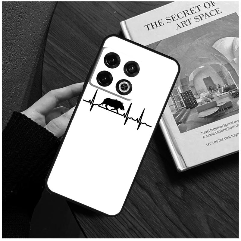Cute Wild Boar Funny Cartoon For OnePlus 15 13 12 11 13T 10T 8T 10R 12R 13R Case For OnePlus Nord 5 CE 3 2 4 Lite N20 N30