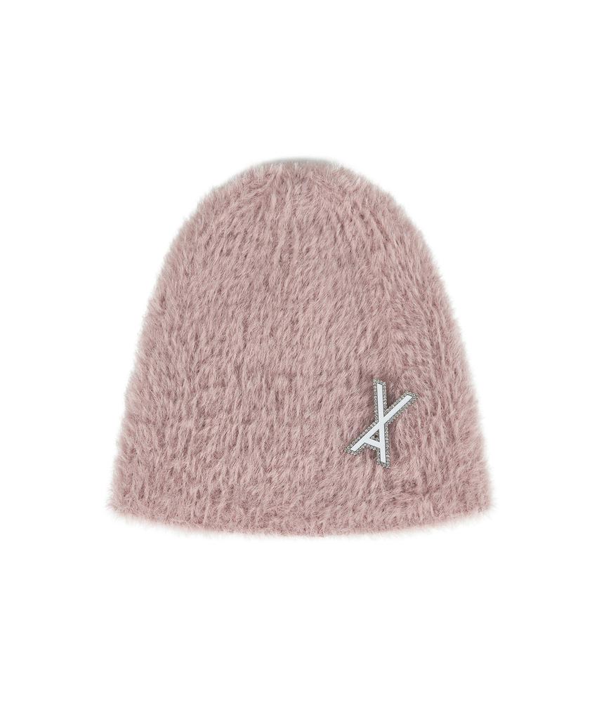 Bajal Va Soft Angora Beanie Pink