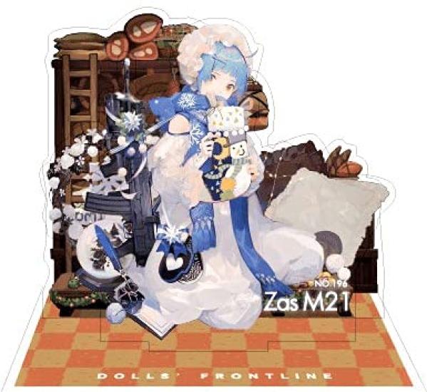 

Frontline Tactical Doll Collection Snow Fairy Zas M21 Gunfire Dedicated Yukihime Acrylic Figure Dolls белый