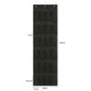 24 Pocket Large Mesh Cloth Box Storage Hanging Bag Wall-mounted Sundries Organizer Holder Room Shoes Slippers Storage Bag