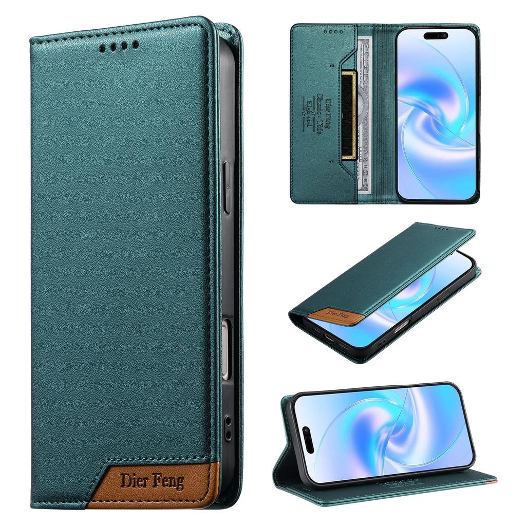 Luxury Business Magnetic Flip Cards Solt Wallet Leather Case for iPhone 17 Pro Max 16 Plus 15 14 13 12 11 Book Stand Bag Cover