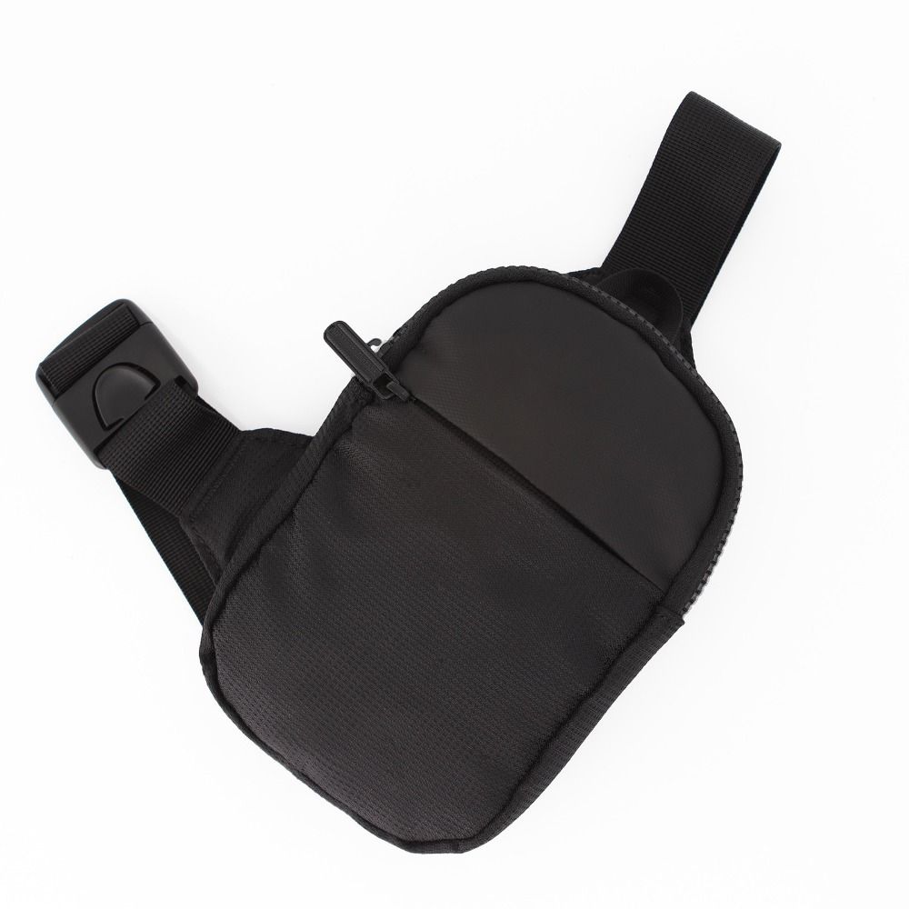 Zipper Mobile Phone Bag Multipocket Small Shoulder Bag Simple Single Bag Men Chest Bag  Male