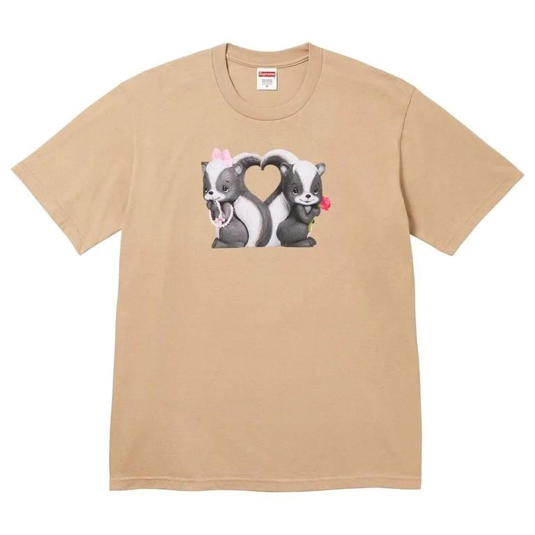Supreme Skunk Tee Khaki L