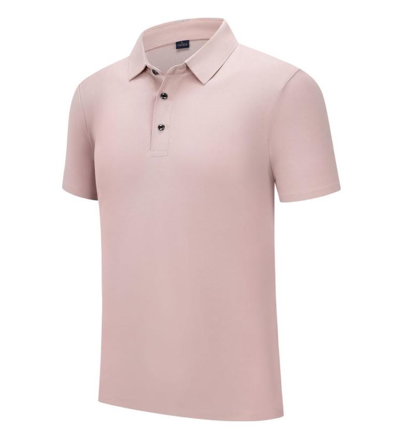 

Летний комбинезон рубашка дышащий удобный топ лацкан короткий рукав однотонная футболка YG-241 XXXL