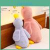 Cartoon Pink Puffed White Duck Plush Toy With Soft Pp Cotton For Kids Bedroom Decor