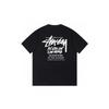 Stussy Short Sleeve T-Shirt Teens Loose Fit 270g Cotton Round Neck Casual Wear