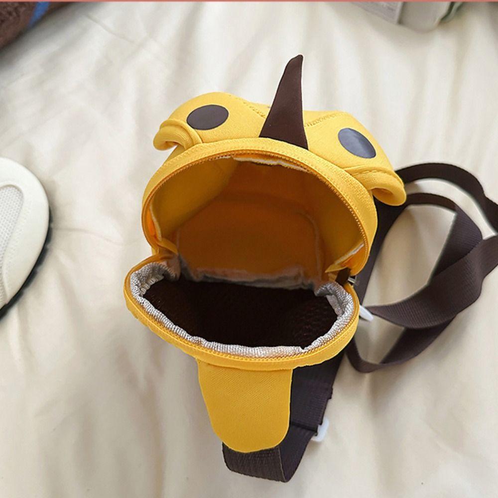 Strawberry Children Backpack Cloth Students Chest Bag Cute Children's Crossbody Bag  Travel