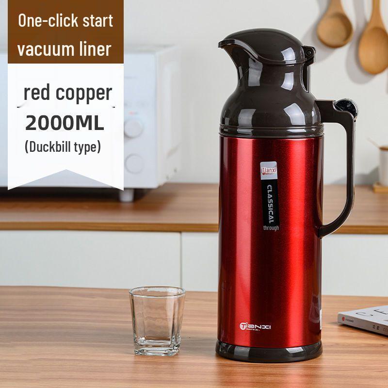 

Large Capacity Stainless Steel Insulated Thermos Flask - Ideal for Home, Dorm, Boiling Water, and Tea