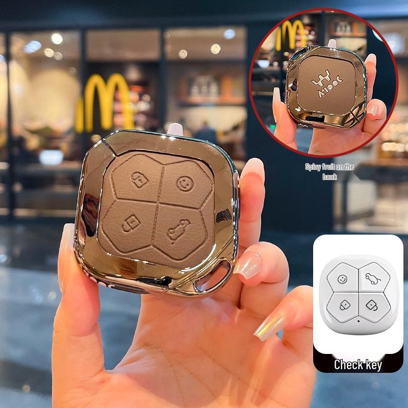 

Wuling New Energy Aicheng Key Case for 26 Models: Trendy Fun, Cool, Dazzling, Joy Versions Car Buckle Shell.