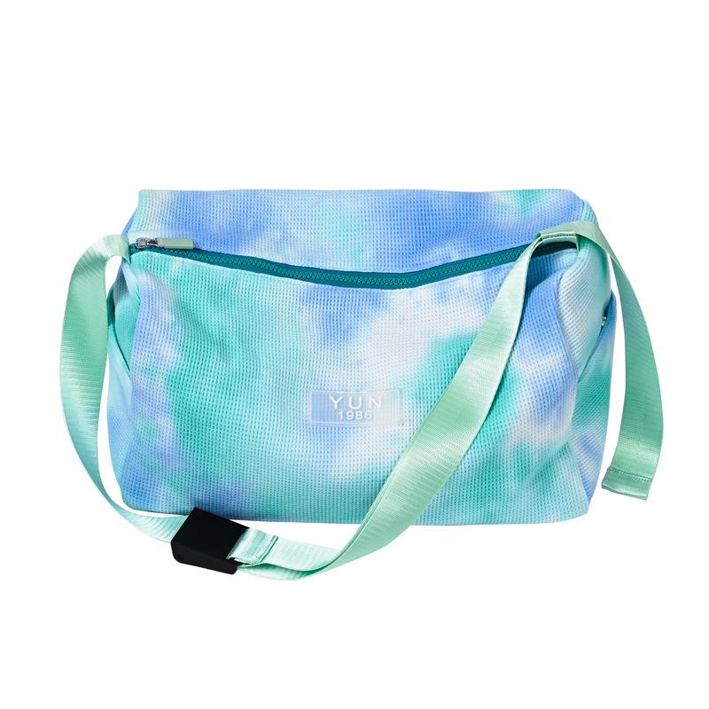 Fitness Large-capacity High-end Color Contrast Color Large-capacity High-end Crossbody Bag Outdoor Travel Storage Shoulder Bag