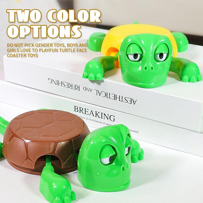 Panicked Turtle Coaster Creative Funny Toy Cute Cup Holders Coffee and Tea Tableware Turtle Base Cup Mat Decoration Coasters